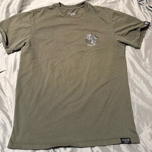 Bullzer Olive Short Sleeve Men's Tee